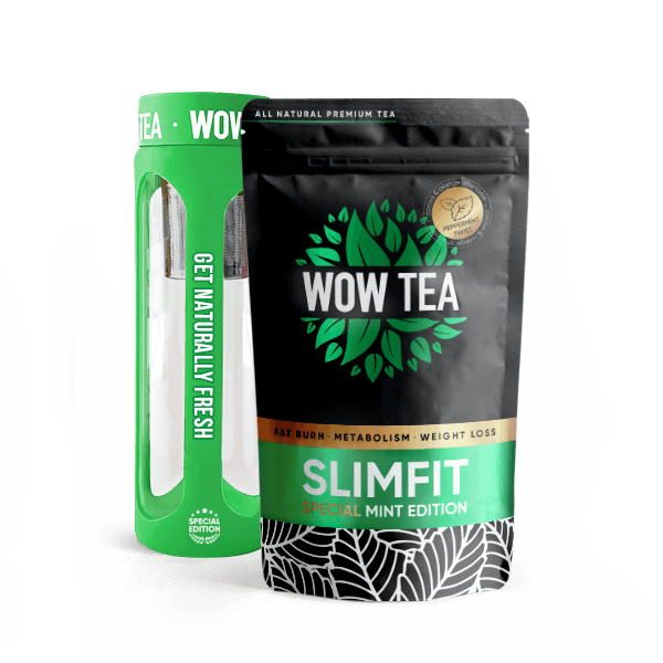 Mint SlimFit Tee Minze Tee Zur Gewichtsabnahme WOW Tea Deutschland