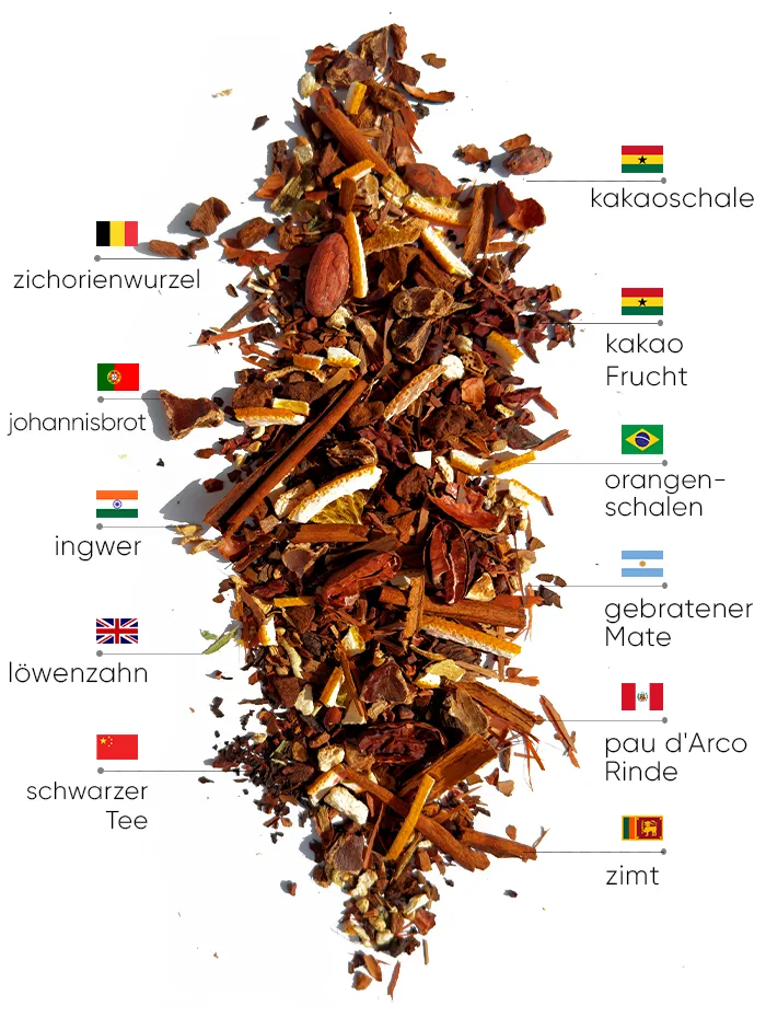 Cocoa Slimfit Tee | WOWTEA WEB PP Slimfit Cocoa Tea Ingredients DE