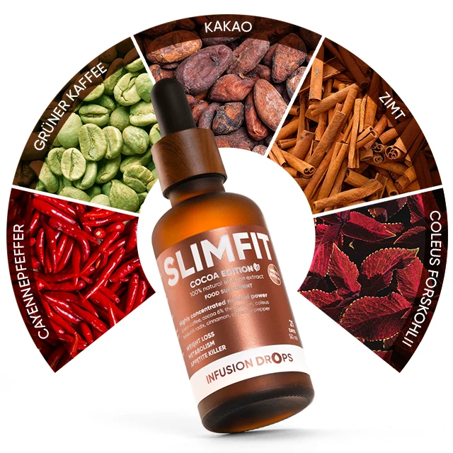 Cocoa Slimfit Infusion Drops | WOW Tea Österreich 🇦🇹 Cocoa Slimfit Infusion Drops | wowtea web id cocoa slimfit banner D DE