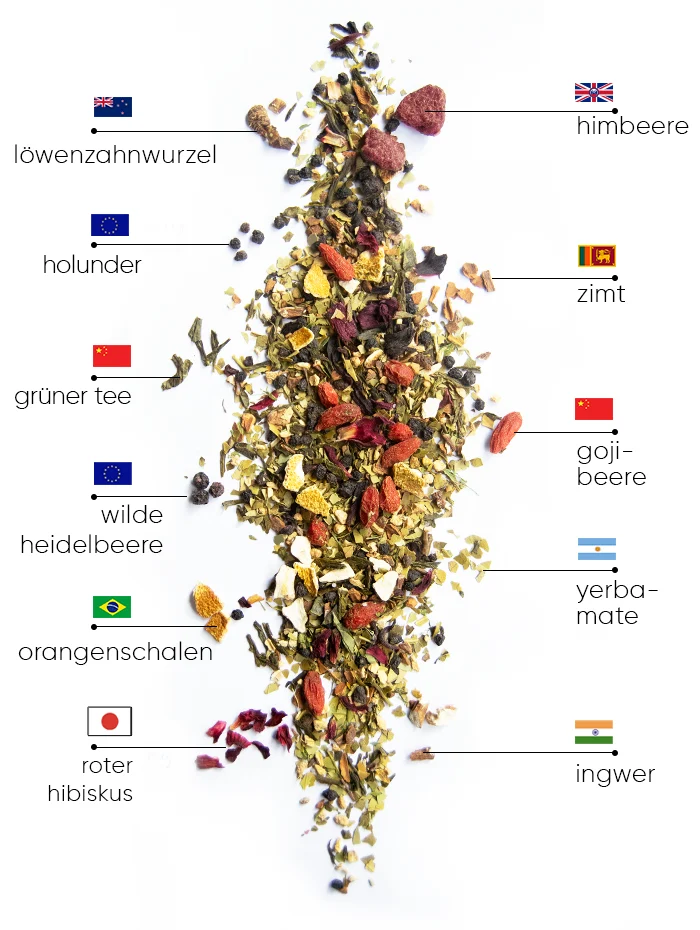 Berry SlimFit Tee | WOW Tea Österreich 🇦🇹 Berry SlimFit Tee | WOWTEA WEB Berry Slimfit PP ingredients DE