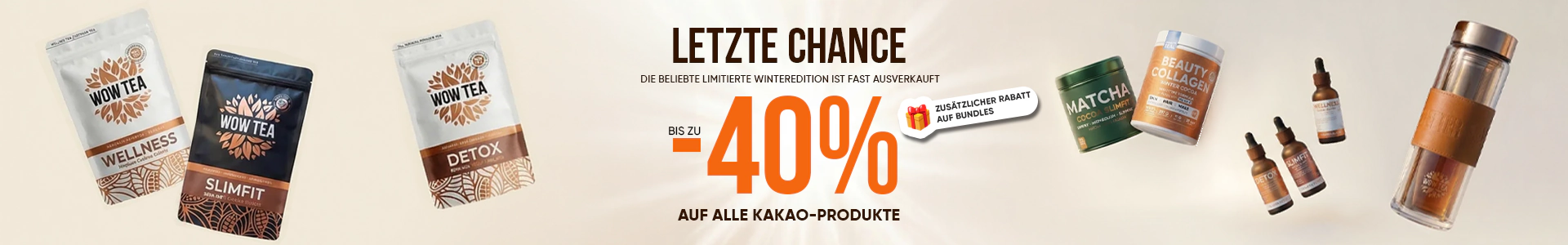 Tees mit Zeremonieller Kakao