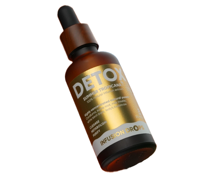 Double Tropicana Detox Infusion | Bundle Section Tropicana Detox Drops D Left