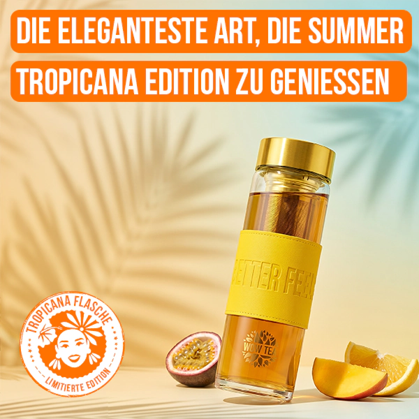 Stylische Tropicana-Teeflasche | WOW TEA Stylish Tropicana Bottle PP Gallery 600x600 2 DE 1