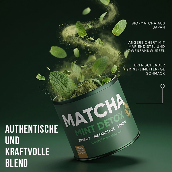 Matcha Mint Detox Tee | wowtea matcha mint detox gallery 5 DE