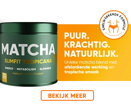Huis | WOWTEA Banner Matcha Tropicana m NL