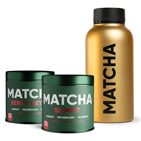 2 Step Matcha Berry Program | Matcha bottle matcha slimfit matcha berry