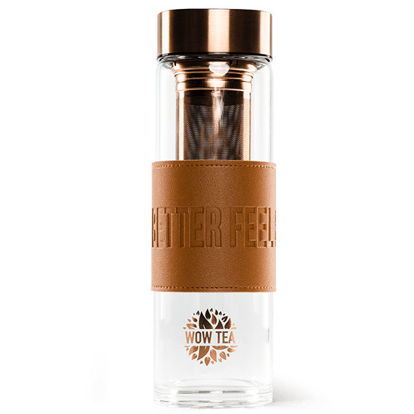 Stijlvolle theefles | wow tea cocoa bottle