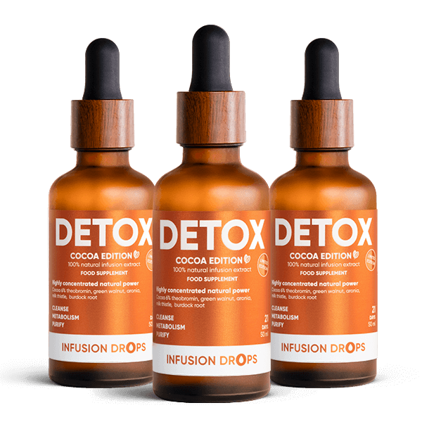 2 maanden Cocoa Detox Infusion Drops