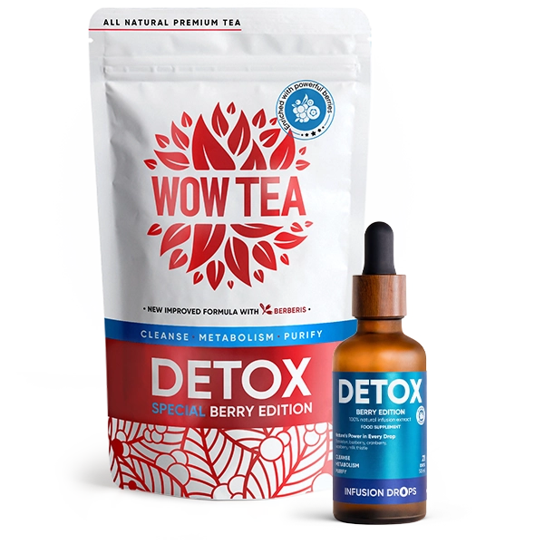 Double Berry Detox Infusion | bundle tea drops detox 1