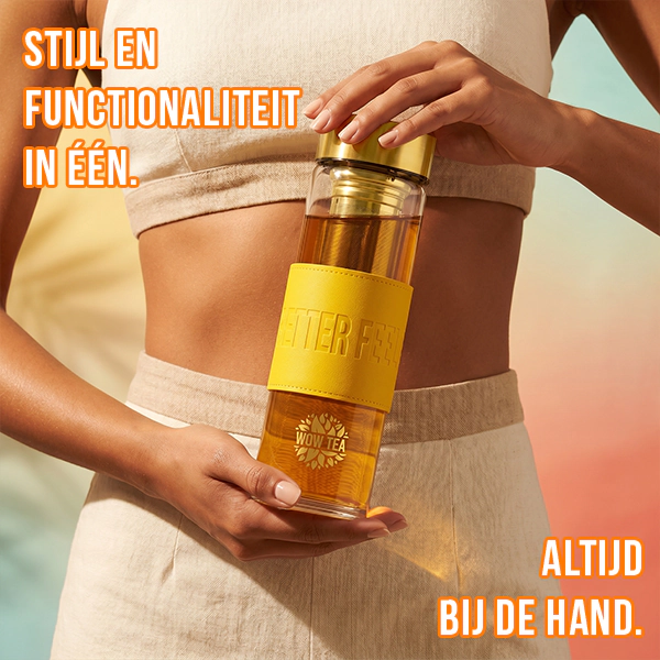 Stijlvolle Tropicana-theefles | WOW TEA Stylish Tropicana Bottle PP Gallery 600x600 5 NL 1