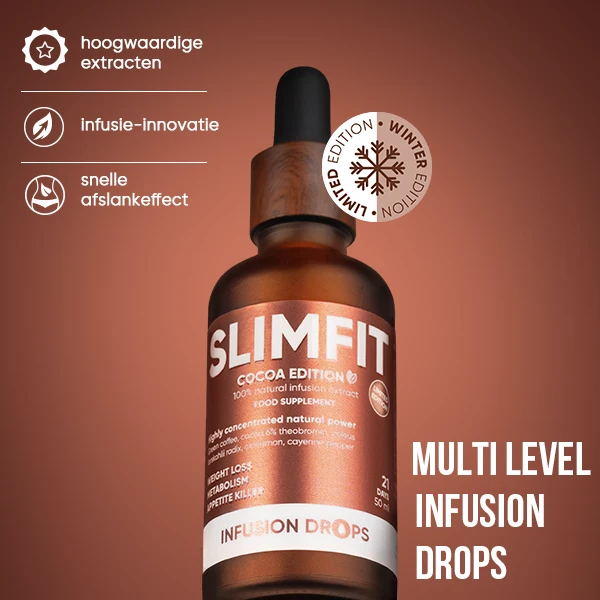 Cocoa Slimfit Infusion Set | WOWTEA Slimfit Cocoa infusion drops PP Gallery 600x600 NL