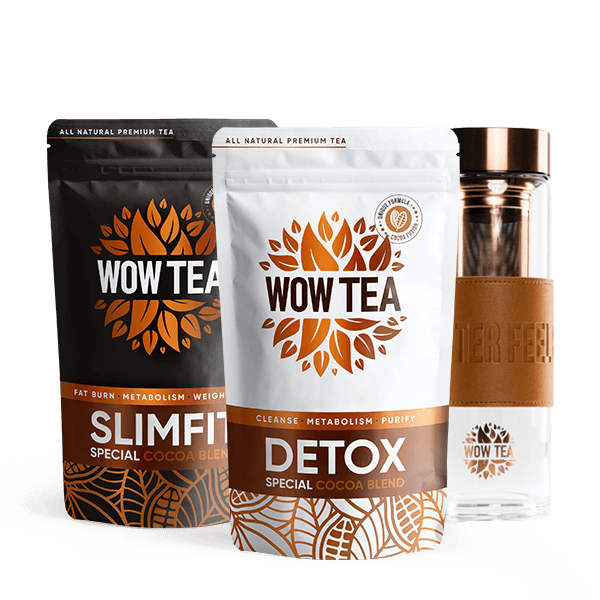 Cocoa Fit Pack | WOWTEA COCOA Bundles DETOX SLIMFIT