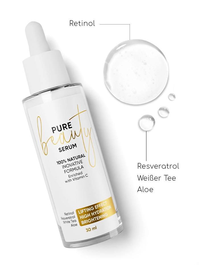 Pure Beauty Serum | WOW Tea Switzerland 🇨🇭 Pure Beauty Serum | WOWTEA WEB Beauty Serum PP ingredients DE