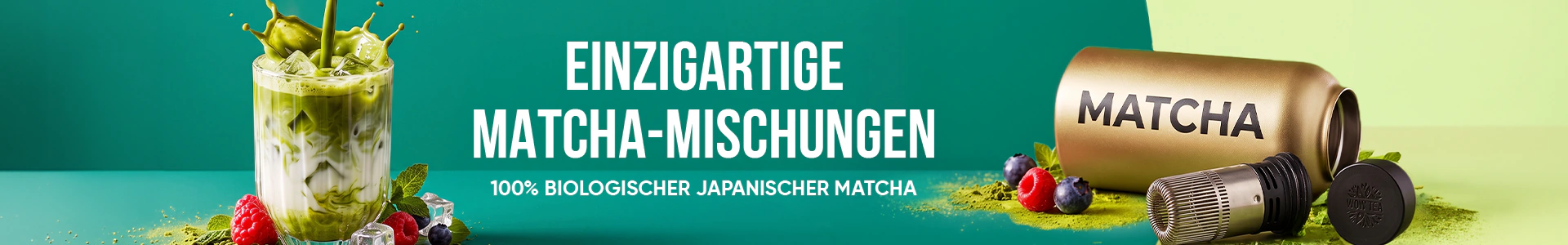 Japanischer grüner Matcha-Tee