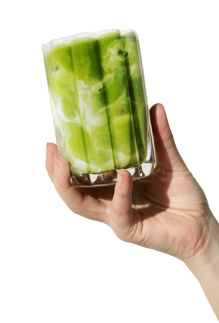 matcha hand