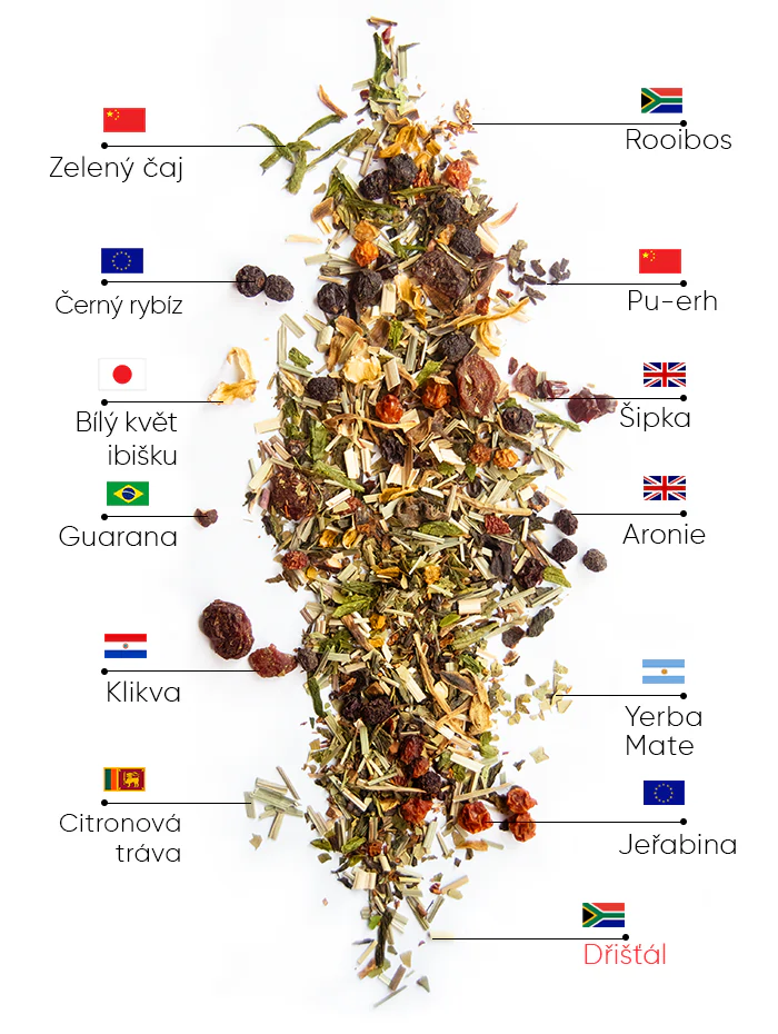 Berry Detox Čaj | wow tea berry detox ingredients D CZ