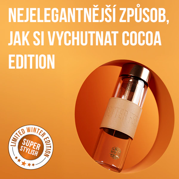 Cocoa Infusion Duo Plus | WOWTEA Cocoa Bottle PP Gallery 600x600 02export CZ
