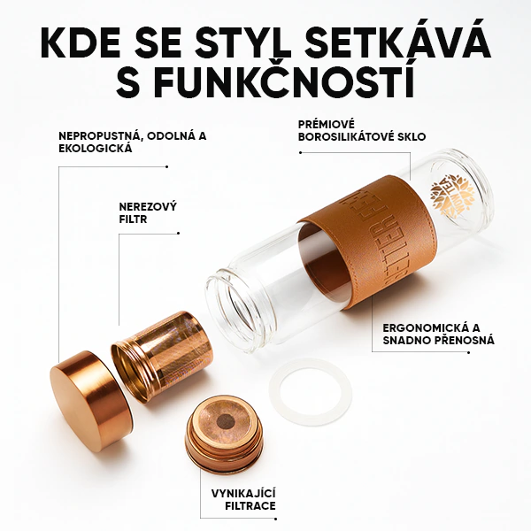 Stylová láhev na čaj | WOWTEA Cocoa Bottle PP Gallery 600x600 04export CZ