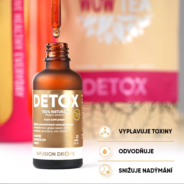 Double Detox Infusion | WOWTEA Detox Classic Infusion Drops PP Gallery 600x600 4 CZ