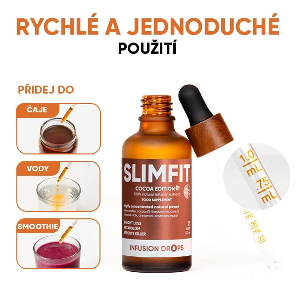 Cocoa Slimfit Infusion Drops | WOWTEA Slimfit Cocoa infusion drops PP Gallery 600x600 8 CZ