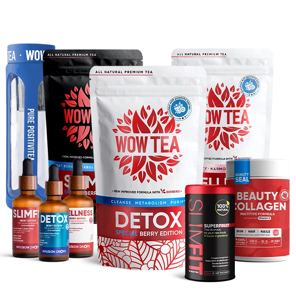 Grand Berry Box | bundle 3 types berry tea 3 types berry drops collagen superfruit blue bottle