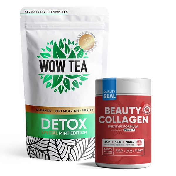 21 Duo Mint Beauty Program | mint detox berry collagen