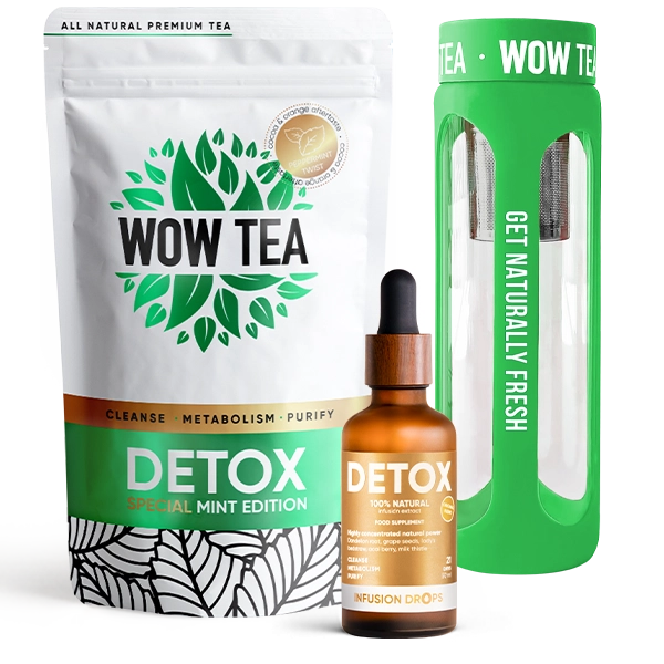Mint Detox Infusion Set | mint detox bottle drops