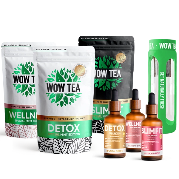 Mint Infusion Collection Plus | mint teas drops bottle