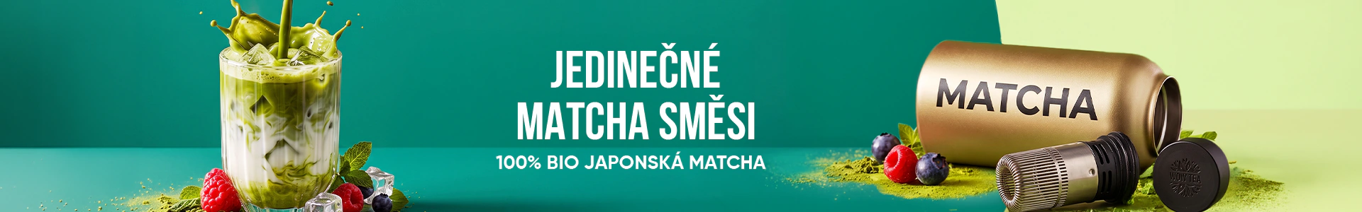 Zelený Matcha čaj prášek