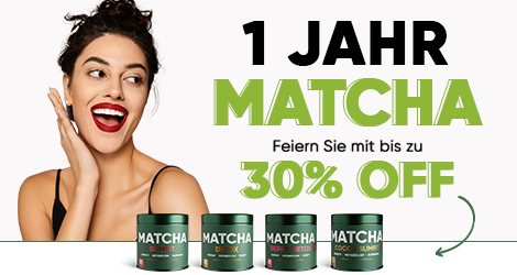 Grüner Matcha Tee Pulver