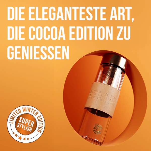 Cocoa Infusion Team | WOWTEA Cocoa Bottle PP Gallery 600x600 02export DE