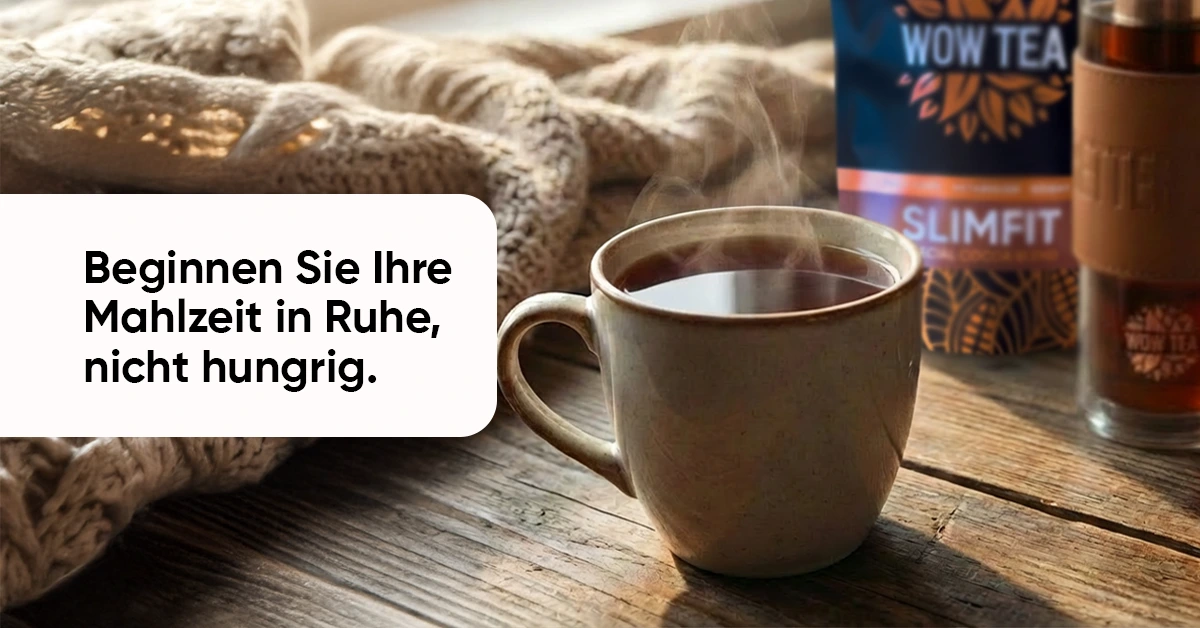 Appetit kontrollieren ohne Verzicht – entspannte Strategien für genussvolle Feiertage | wowtea blog apetite banner DE 2