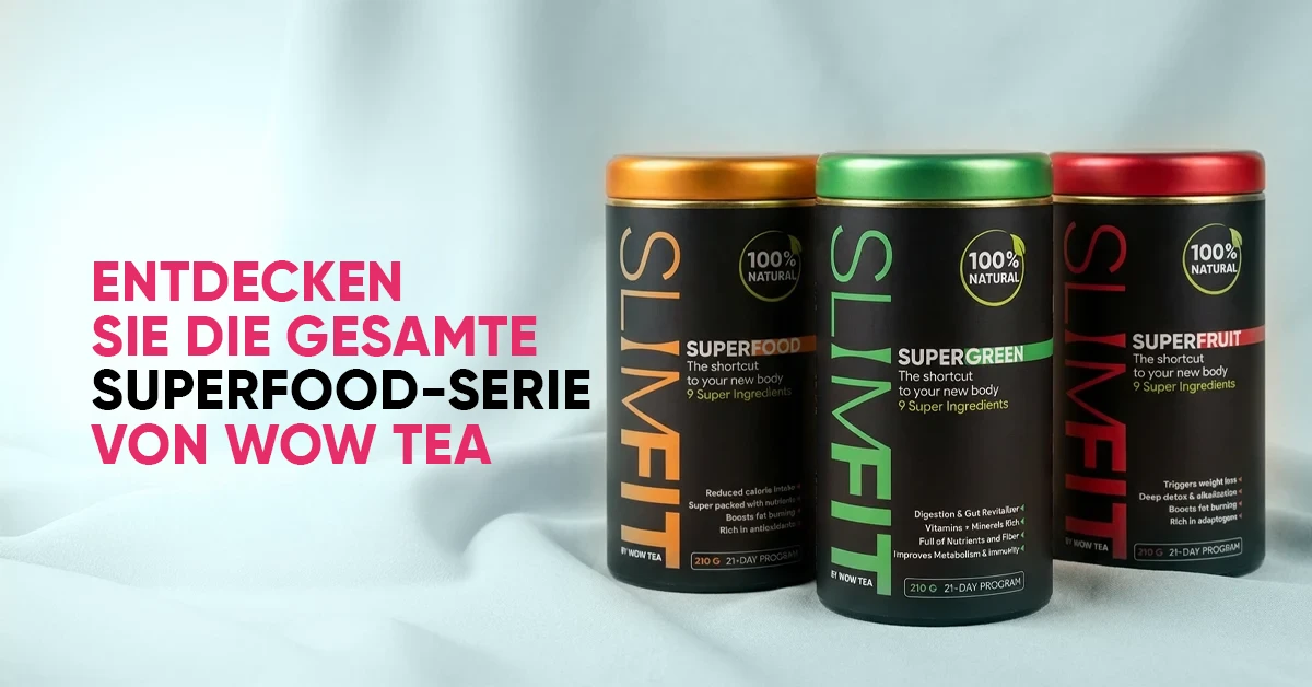 Warum manche „gesunden“ Lebensmittel Bauchfett fördern – und was du stattdessen essen kannst | wowtea blog healthy foods banner DE 3