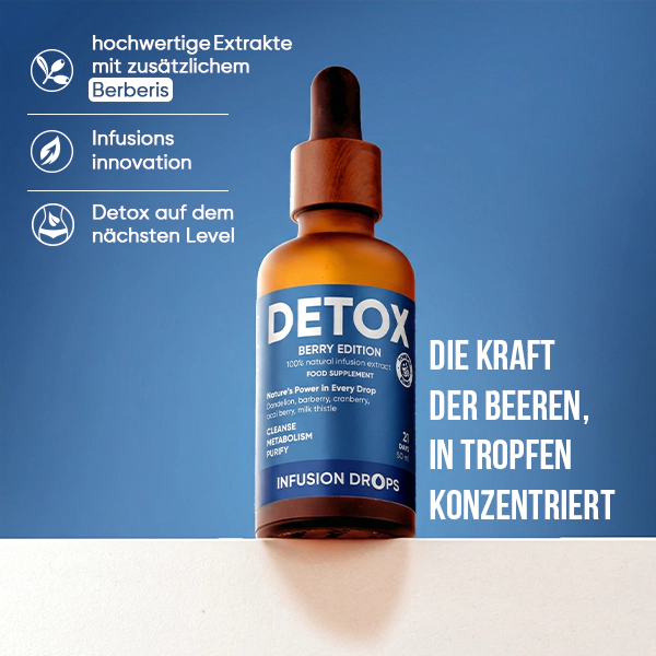 Berry Infusion Drops Collection | WOWTEA Detox Berry Infusion Drops PP Gallery 600x600 2 DE