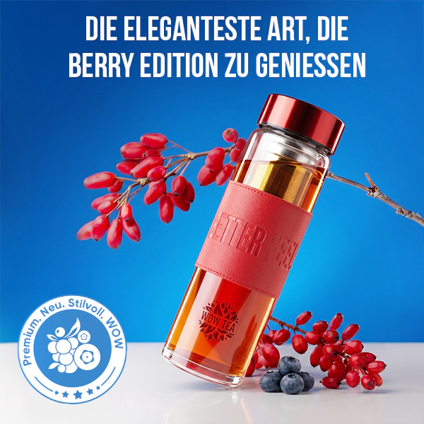 Stilvolle Berry-Teeflasche | WOW TEA NEW STYLISH BERRY BOTTLE GALLERY 1 DE 1