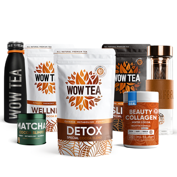 Very Cocoa Box | 3 teas collagen matcha bottle black thermos