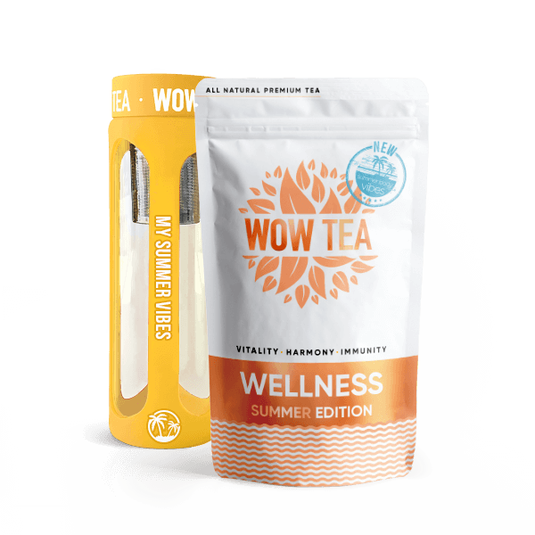 Summer Wellness Te + Te flaske (Gul)