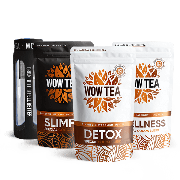 Complete Cocoa Bundle | WOWTEA COCOA Bundles 3teasbottle