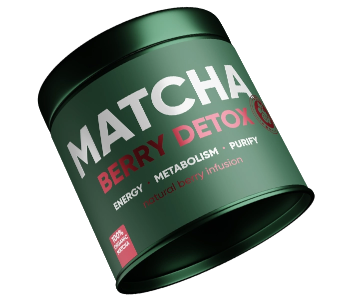 Perfect Matcha Berry Detox Set | matcha berry left