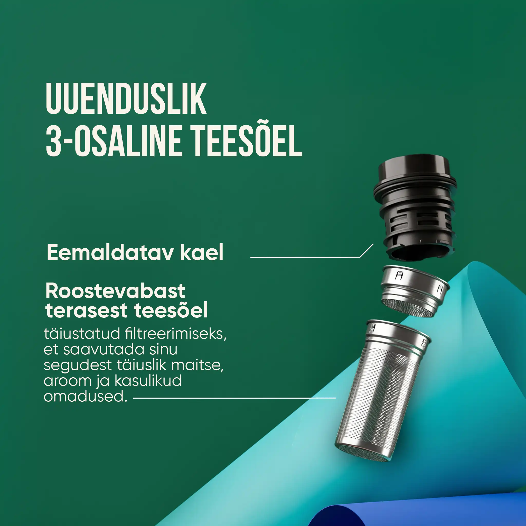 ARTea termospudel teesõelaga | WOW TEA ARTEA GALLERY BANNER5 EE