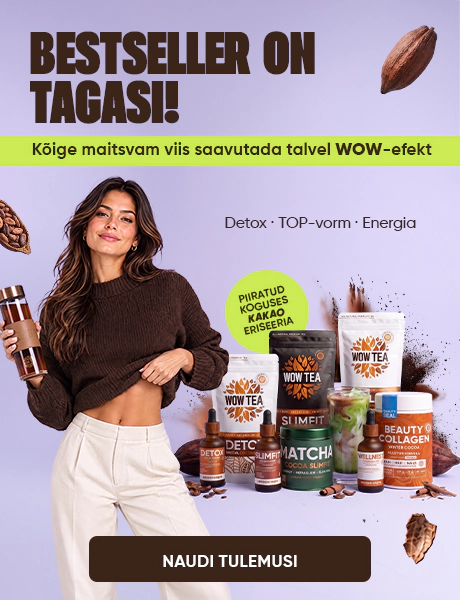 Kodu | WOW Tea Estonia 🇪🇪 Kodu | wow tea web index banner cocoa back in stock 2026 m EE