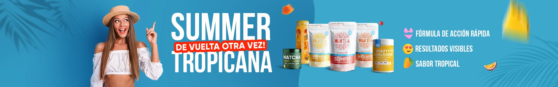 Summer Tropicana Tés