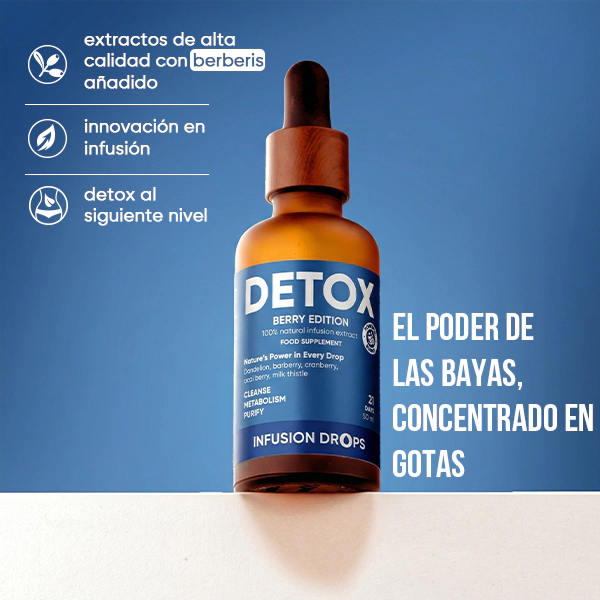 Berry Detox Infusiоn Drops | WOWTEA Detox Berry Infusion Drops PP Gallery 600x600 2 ES