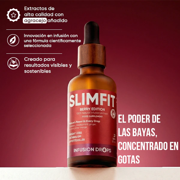Berry SlimFit Infusiоn Drops | WOWTEA Slimfit Berry Infusion Drops PP Gallery 600x600 2 ES