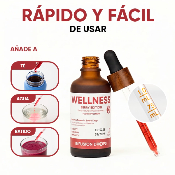 Berry Wellness Infusiоn Drops | WOWTEA Wellness Berry infusion drops PP Gallery 600x600 8 ES
