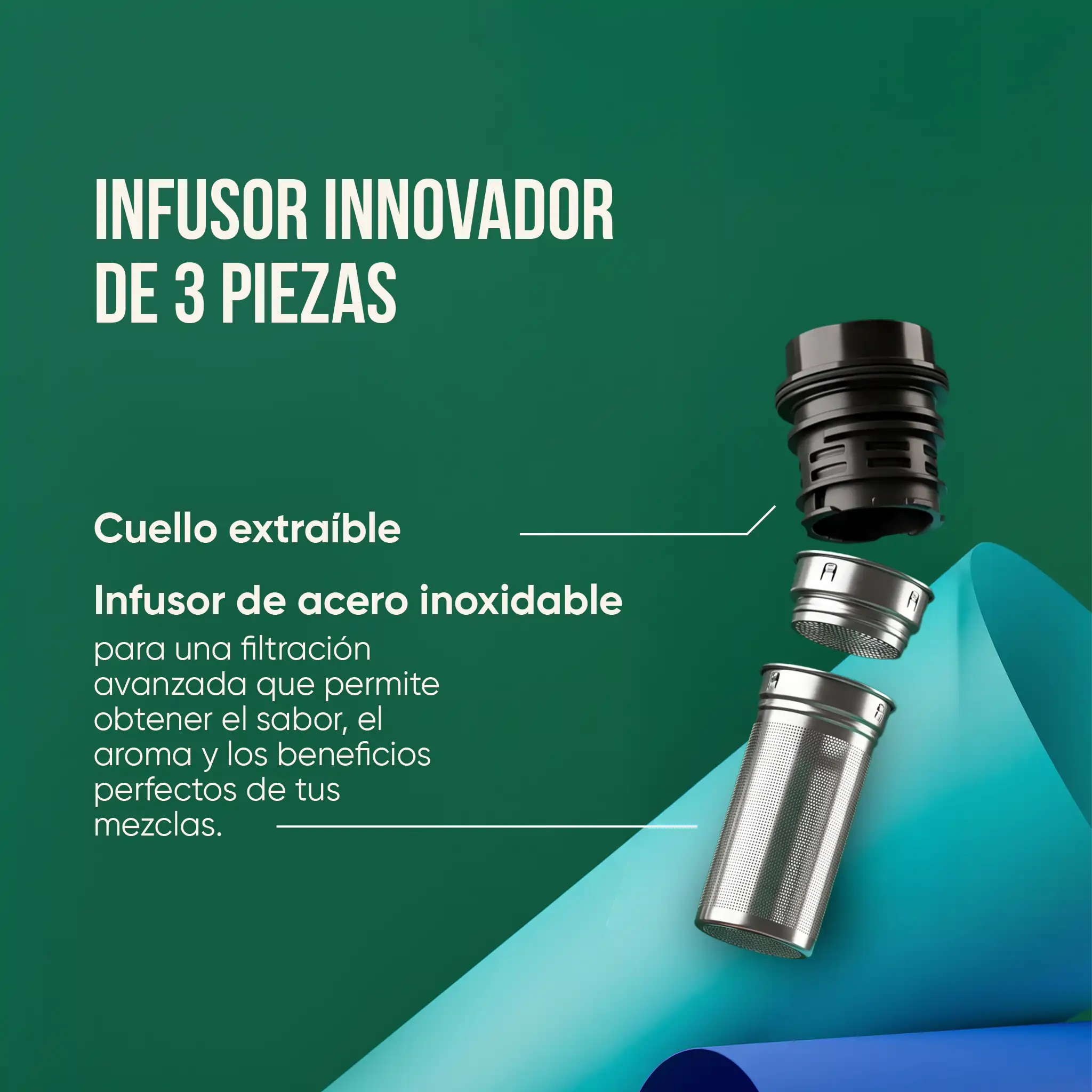 Botella térmica ARTea con infusor | WOW TEA ARTEA GALLERY BANNER5 ES