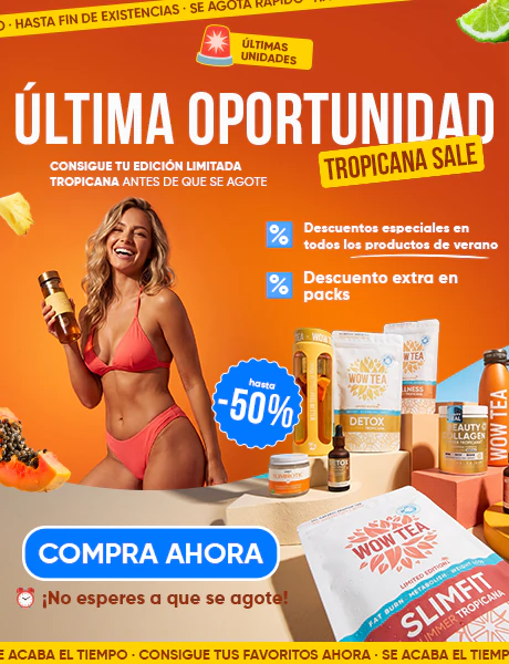 Inicio | wow tea web index banner last chance summer tropicana sale 2026 m ES