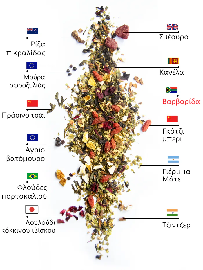 Τσάι Berry SlimFit | wow tea berry slimfit ingredients D GR