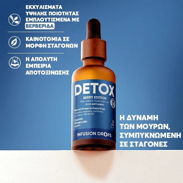 Berry Detox Infusiоn Drops | WOWTEA Detox Berry Infusion Drops PP Gallery 600x600 2 GR 1