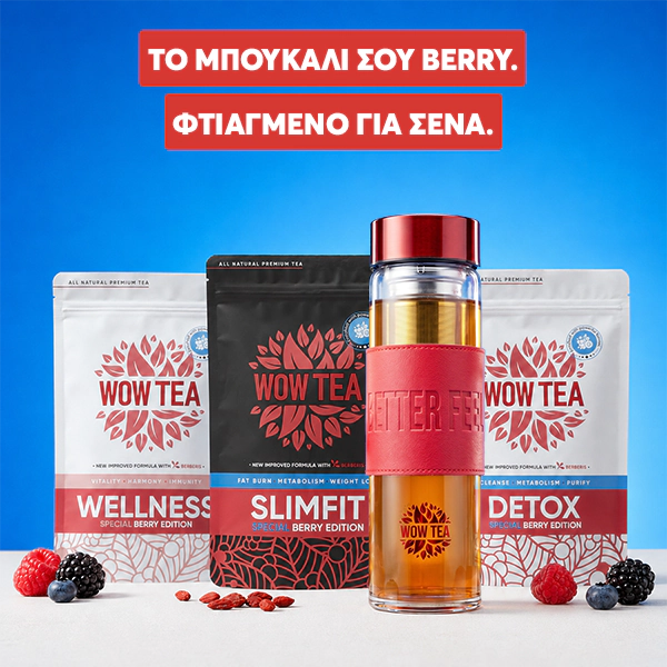 Κομψό μπουκάλι τσαγιού Berry | WOW TEA NEW STYLISH BERRY BOTTLE GALLERY 7 GR 1